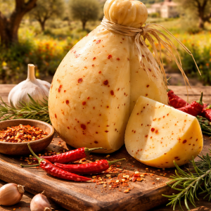 caciocavallo siciliano con peperoncino