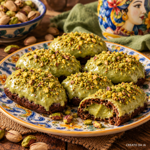 rame di napoli ripiene al pistacchio