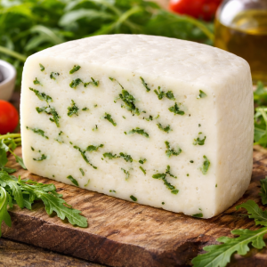 formaggio primo sale siciliano con rucola,formaggio con rucola