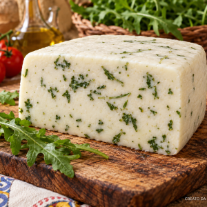 formaggio primo sale siciliano con rucola,formaggio con rucola