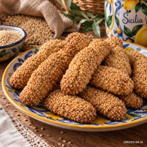 reginelle biscotti al sesamo