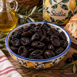 olive nere al forno,olive infornate,olive al forno