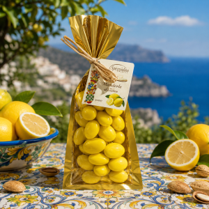 praline confettate al cioccolato gusto limone di sicilia,confetti