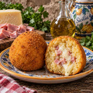 3 Arancini al Burro e Prosciutto da 230 gr cad