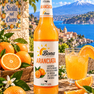 Bibita siciliana gusto aranciata,aranciata