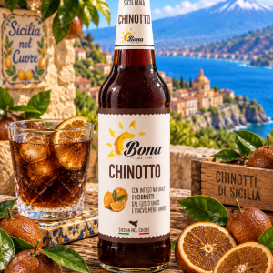 Bibita siciliana gusto Chinotto