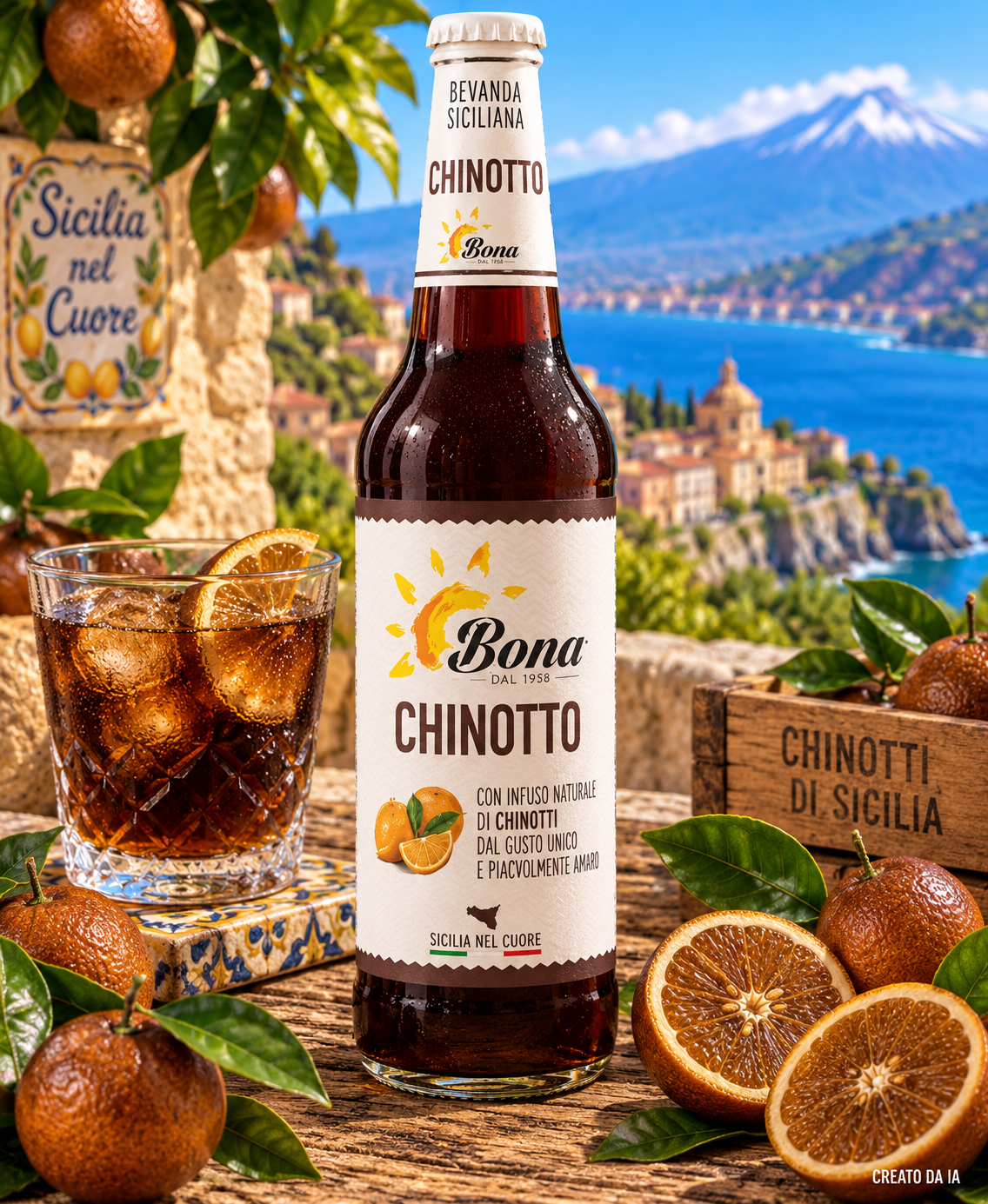 Bibita siciliana gusto Chinotto Bibita siciliana gusto Chinotto