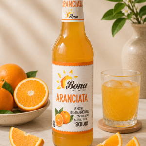 Bibita siciliana gusto aranciata,aranciata