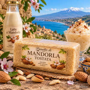 panetto di mandorla siciliano tostata