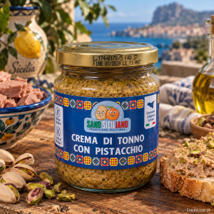 patè di tonno con pistacchio