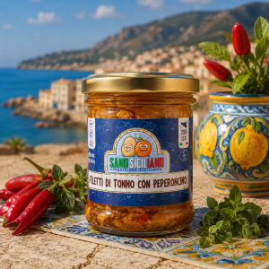 filetti di tonno con peperoncino,FILETTI DI TONNO,TONNO PICCANTE