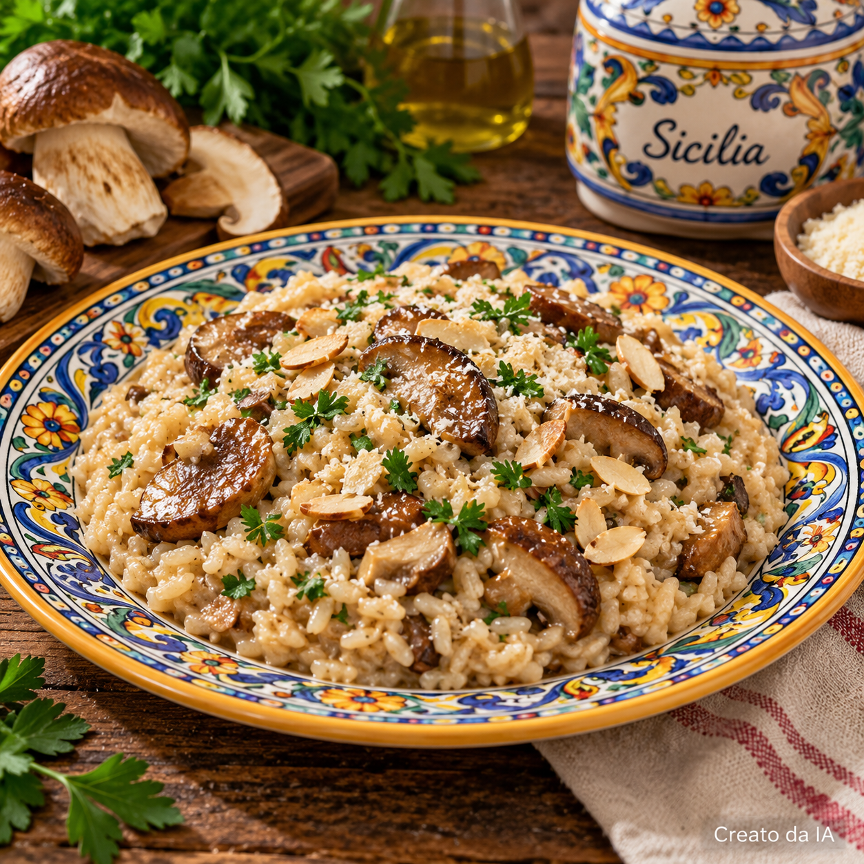 Risotto ai Funghi Risotto ai Funghi