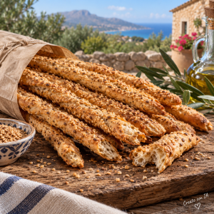 grissini al sesamo