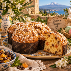 colomba artigianale siciliana tradizionale