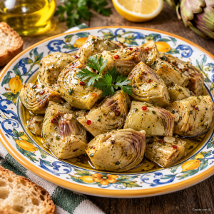 carciofi sott'olio siciliani caserecci