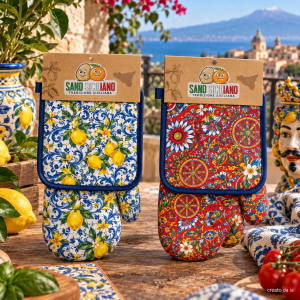 set guanto da forno presina e strofinaccio,set da cucina