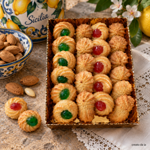 Dessert di Mandorle ragusani,biscotti alle mandorle