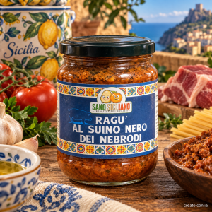 Ragù di suino nero,Suino nero dei nebrodi,Siciliano