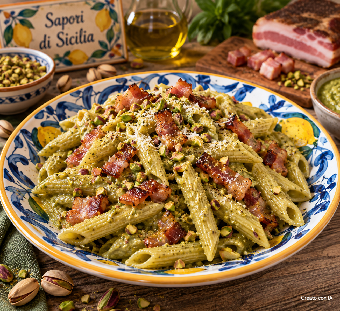 Penne al Pistacchio,Penne Penne al Pistacchio,Penne