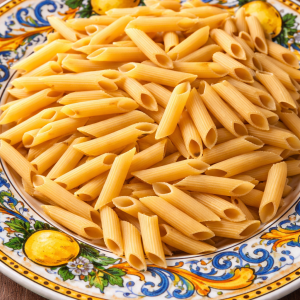 Penne Rigate,pasta siciliana