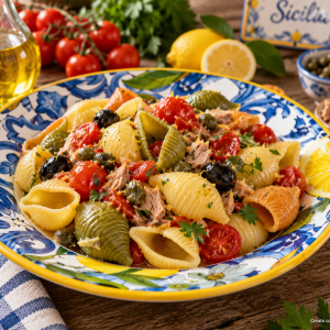 Conchiglie,pasta siciliana