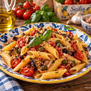 mezze penne,Pasta Artigianale,Siciliana