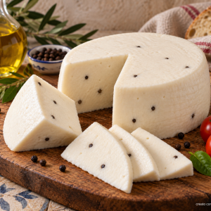 Formaggio Siciliano,Primo sale con pepe nero