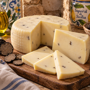 formaggio siciliano,formaggio al tartufo