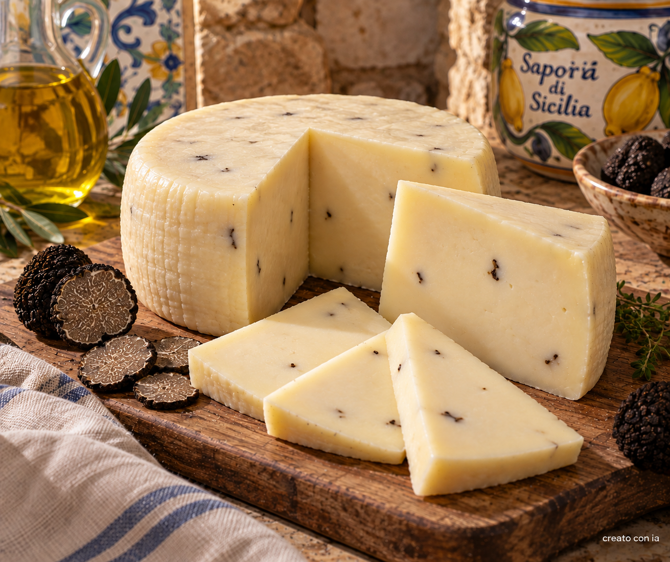 formaggio siciliano,formaggio al tartufo formaggio siciliano,formaggio al tartufo