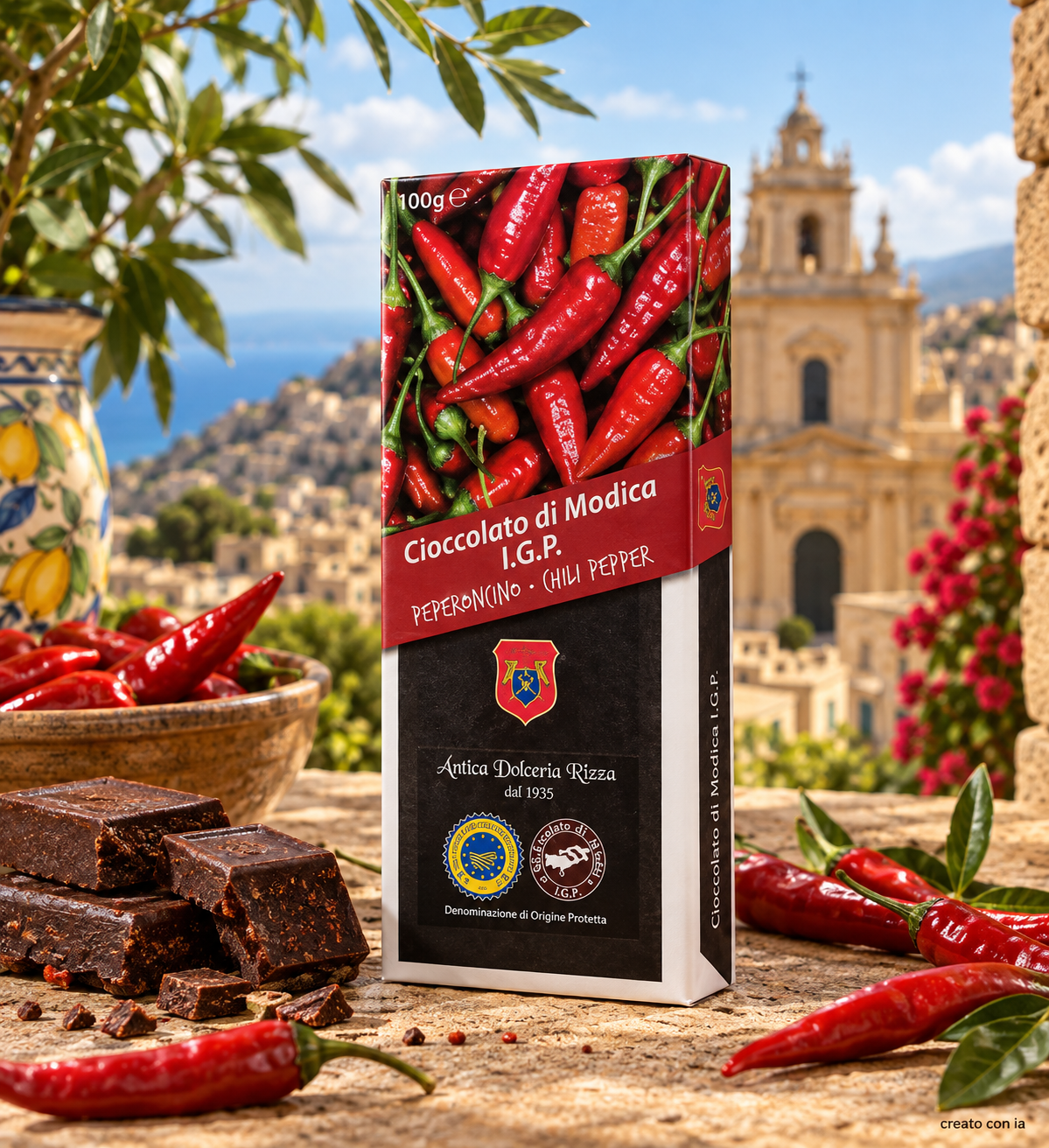 cioccolato di modica igp al peperoncino cioccolato di modica igp al peperoncino