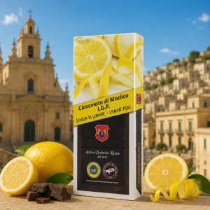 cioccolato di modica igp scorze limone