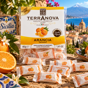 caramelle all' arancia