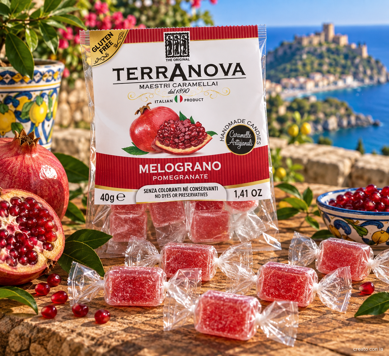 caramelle al melograno caramelle al melograno