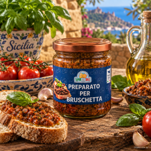 preparato per bruschetta