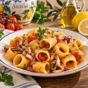 calamarata pasta artigianale siciliana