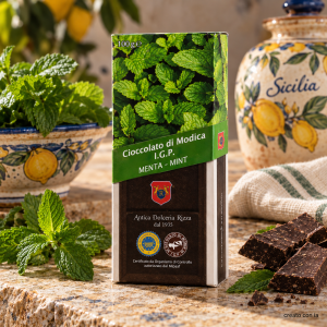 cioccolato di modica igp alla menta