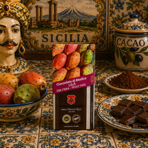 Cioccolato di Modica Igp ai Fichi d'India