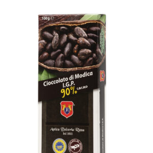 cioccolato di modica igp al cioccolato del 90%