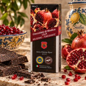 cioccolato di modica igp alla melagrana
