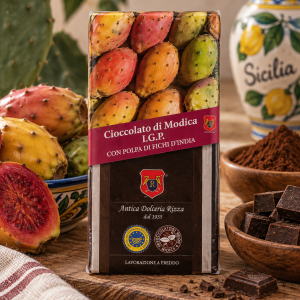 Cioccolato di Modica Igp ai Fichi d'India