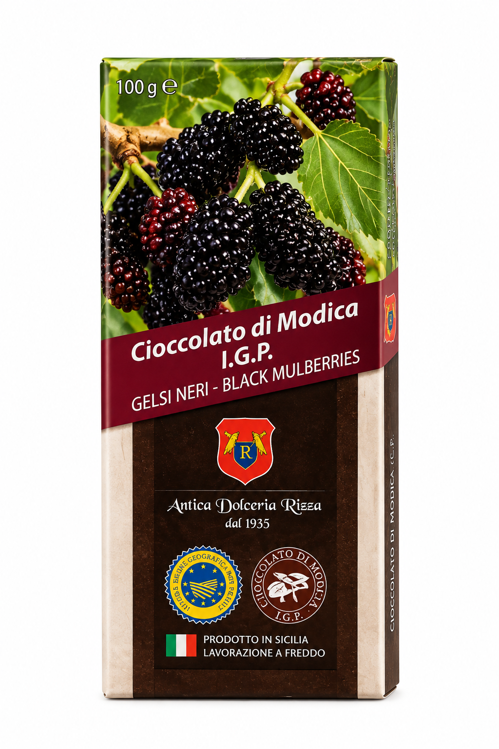 cioccolato di modica igp ai gelsi neri cioccolato di modica igp ai gelsi neri - Foto 2