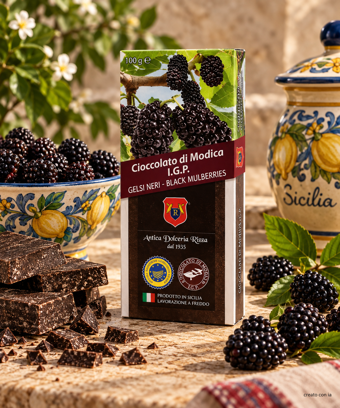 cioccolato di modica igp ai gelsi neri cioccolato di modica igp ai gelsi neri