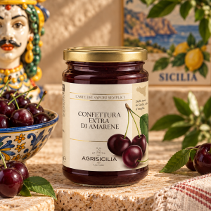 confettura extra di ciliegie siciliane