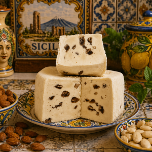formaggio primo sale con fichi siciliani