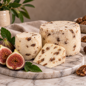 formaggio primo sale con fichi siciliani