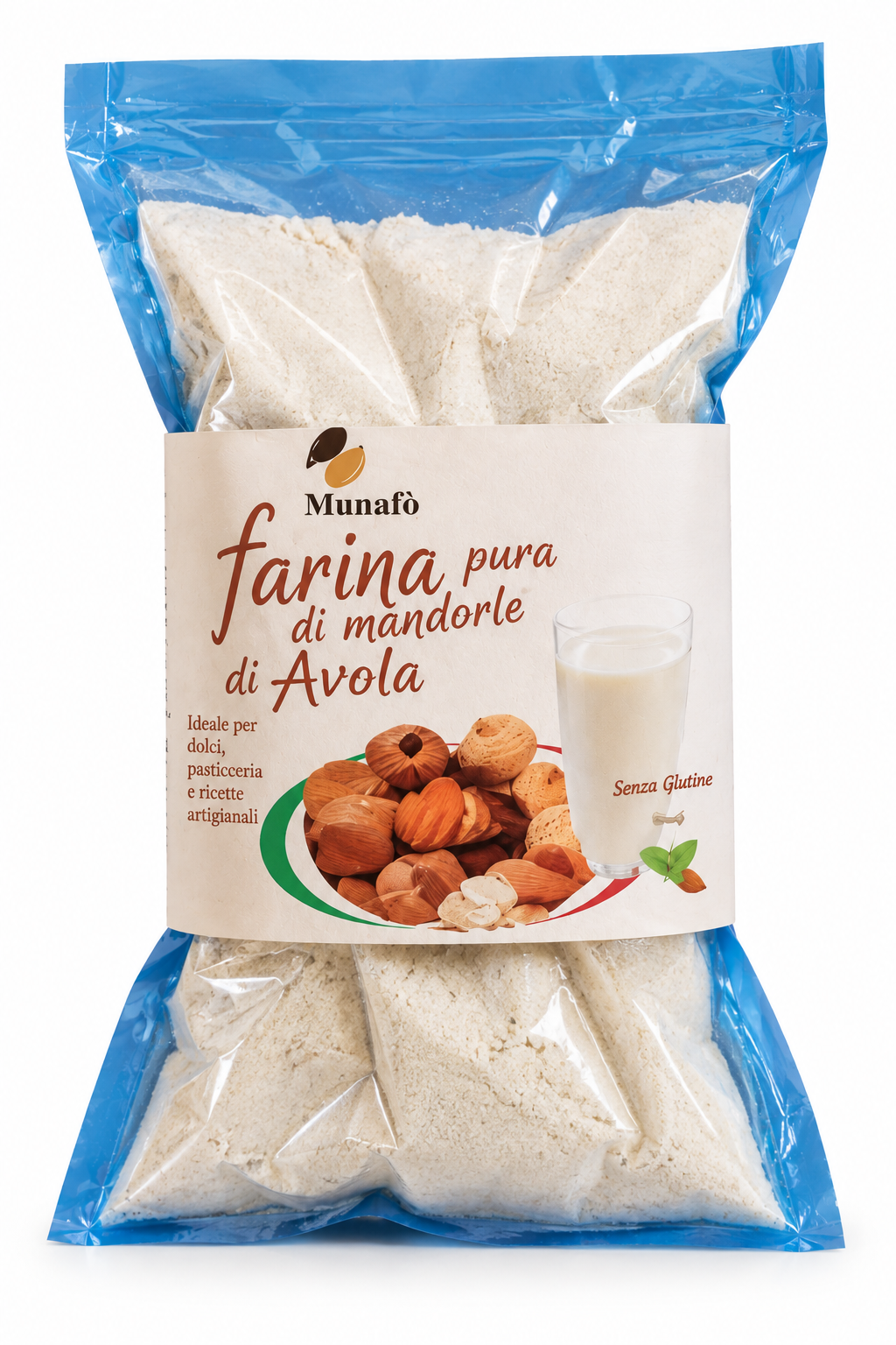 farina pura di mandorla di avola farina pura di mandorla di avola - Foto 2