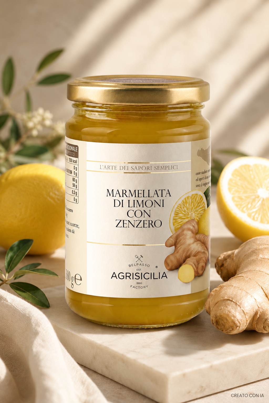 marmellata di limoni con zenzero marmellata di limoni con zenzero