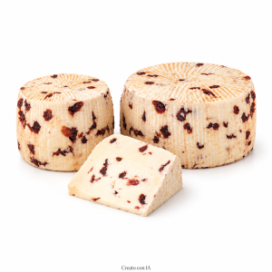 formaggio primo sale siciliano con mirtilli
